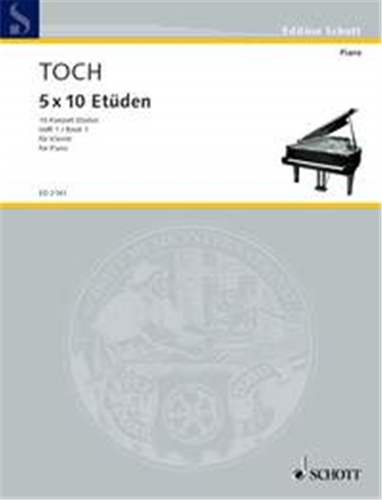 10 Concert Etudes op. 55 Band 1